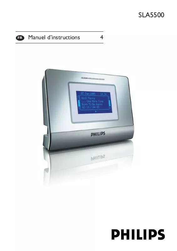 Mode d'emploi PHILIPS SLA5500NS