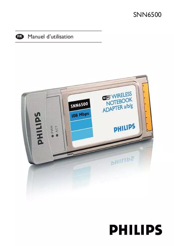 Mode d'emploi PHILIPS SNN6500