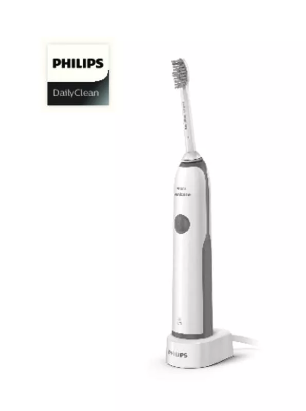 Mode d'emploi PHILIPS SONICARE CLEANCARE+ HX3411