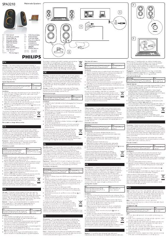 Mode d'emploi PHILIPS SPA 3210