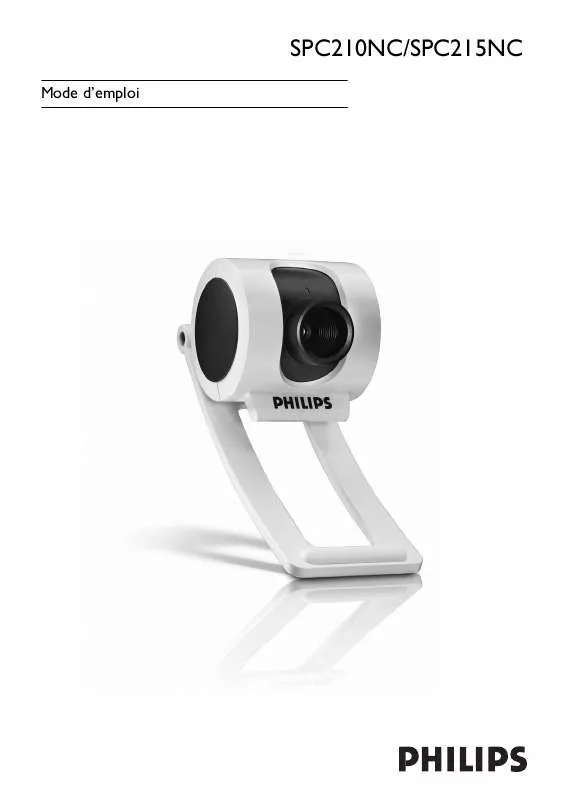 Mode d'emploi PHILIPS SPC215NC