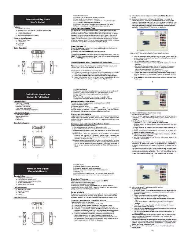 Mode d'emploi PHILIPS SPF1002B