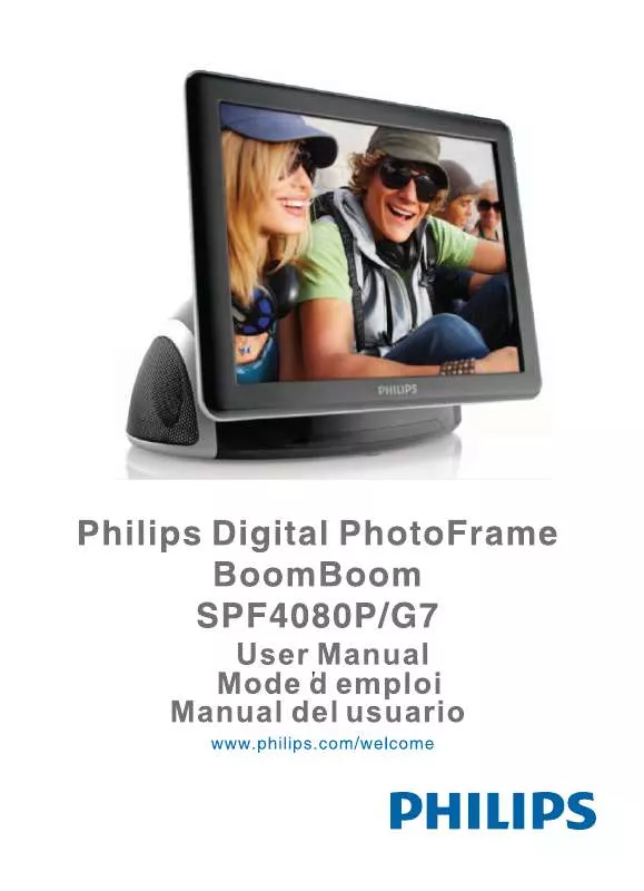 Mode d'emploi PHILIPS SPF4080P