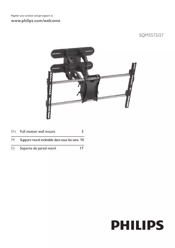 Mode d'emploi PHILIPS SQM5572