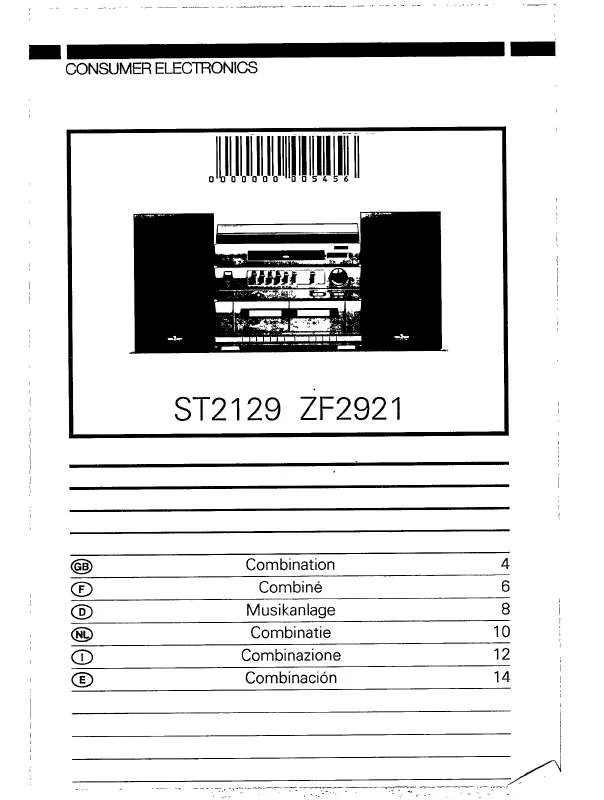 Mode d'emploi PHILIPS ST2129