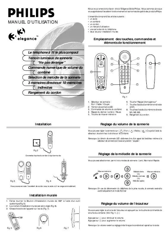 Mode d'emploi PHILIPS TD9053