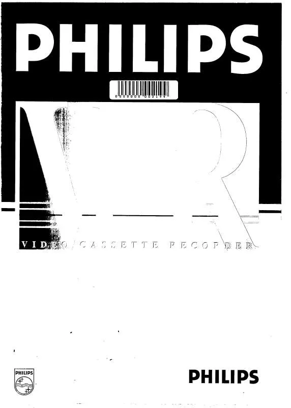 Mode d'emploi PHILIPS VR948/02M