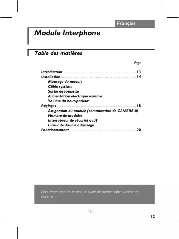 Mode d'emploi PHILIPS VSS7901/00T