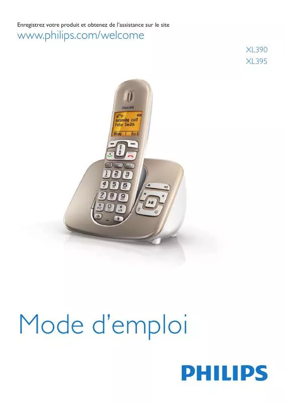 Mode d'emploi PHILIPS XL3902