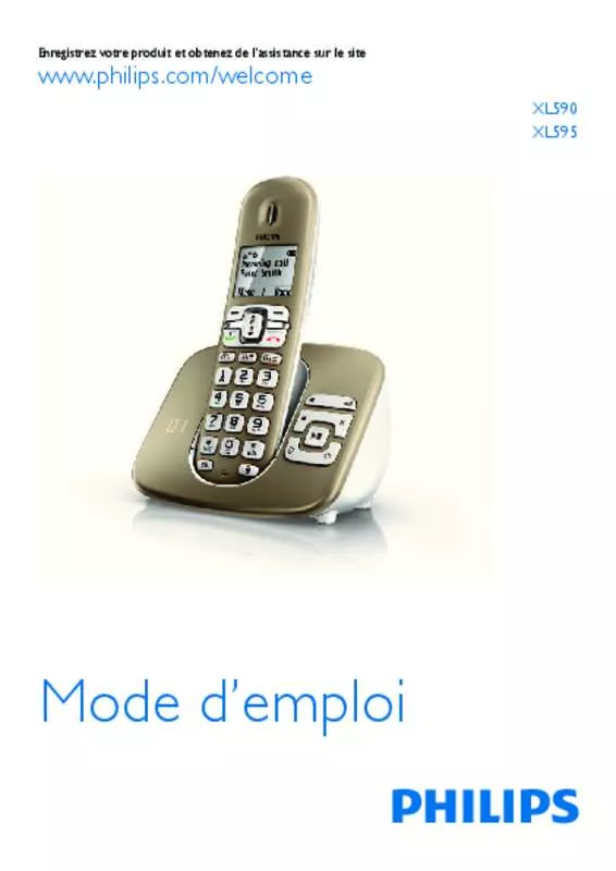 Mode d'emploi PHILIPS XL5901