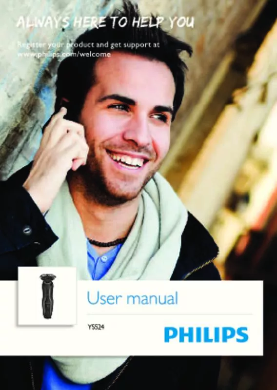 Mode d'emploi PHILIPS YS524