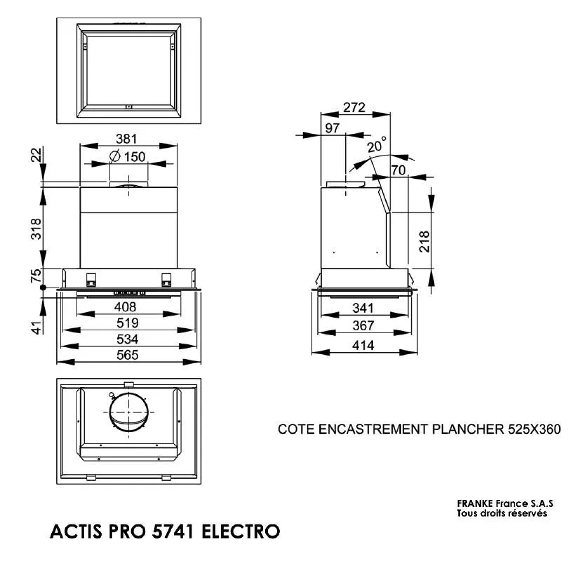 Mode d'emploi ROBLIN ACTIS PRO 5741 ELECTRO