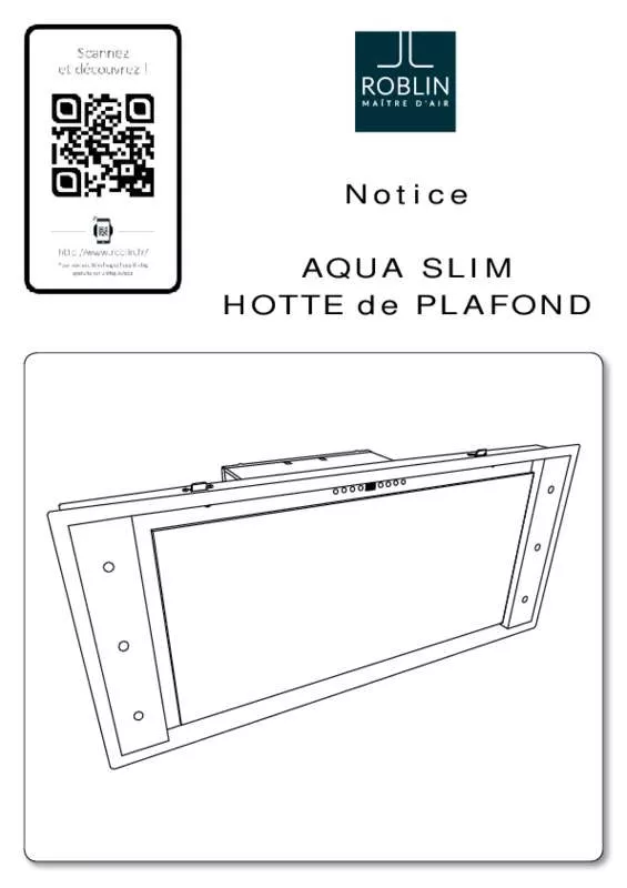 Mode d'emploi ROBLIN AQUA 1200