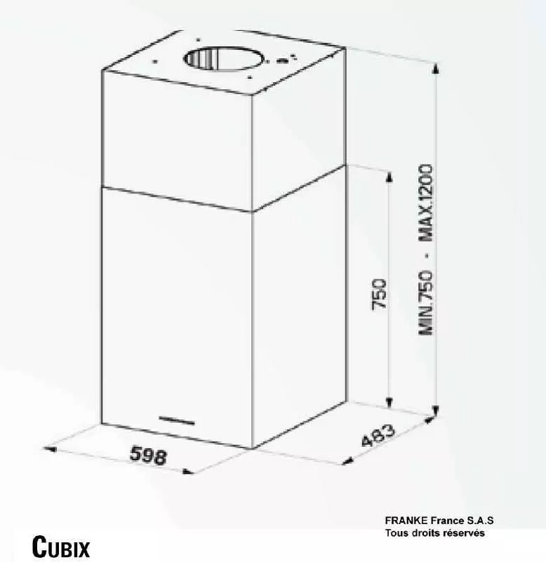 Mode d'emploi ROBLIN CUBIX