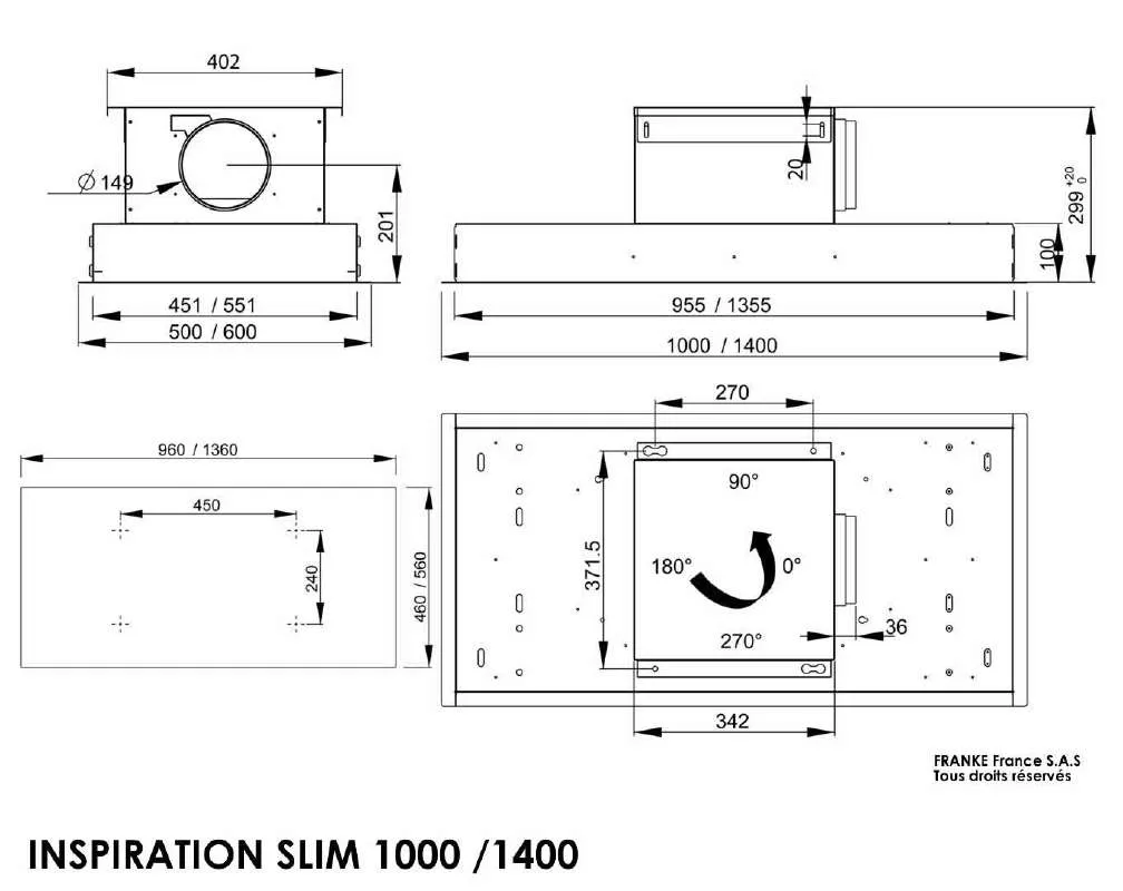 Mode d'emploi ROBLIN INSPIRATION SLIM 1400