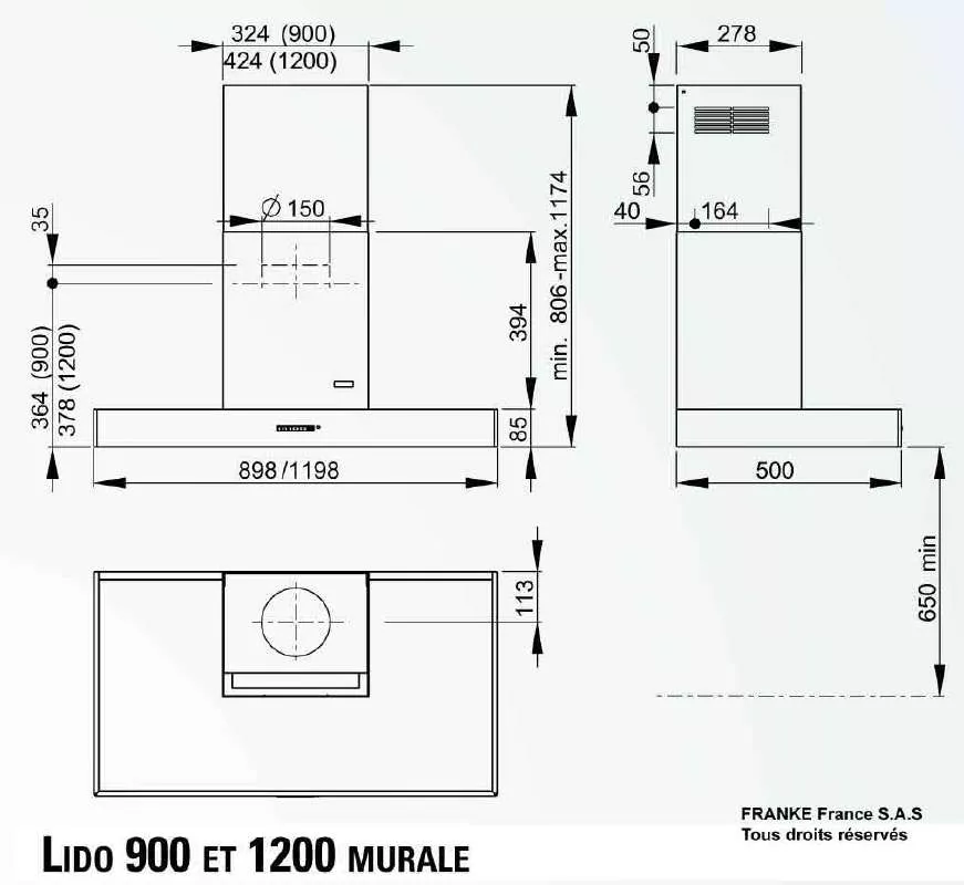 Mode d'emploi ROBLIN LIDO 1200 - 6033108