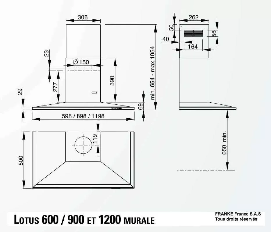 Mode d'emploi ROBLIN LOTUS 600