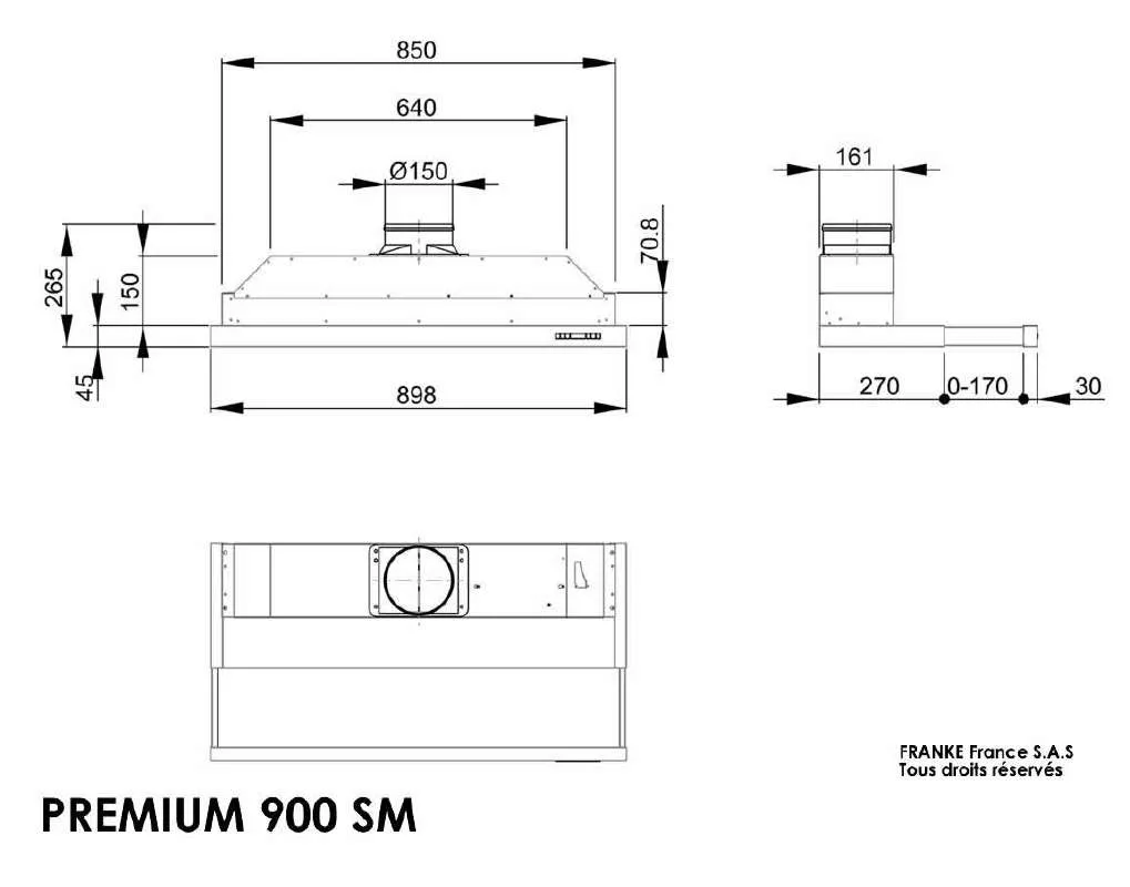 Mode d'emploi ROBLIN PREMIUM 900 SM