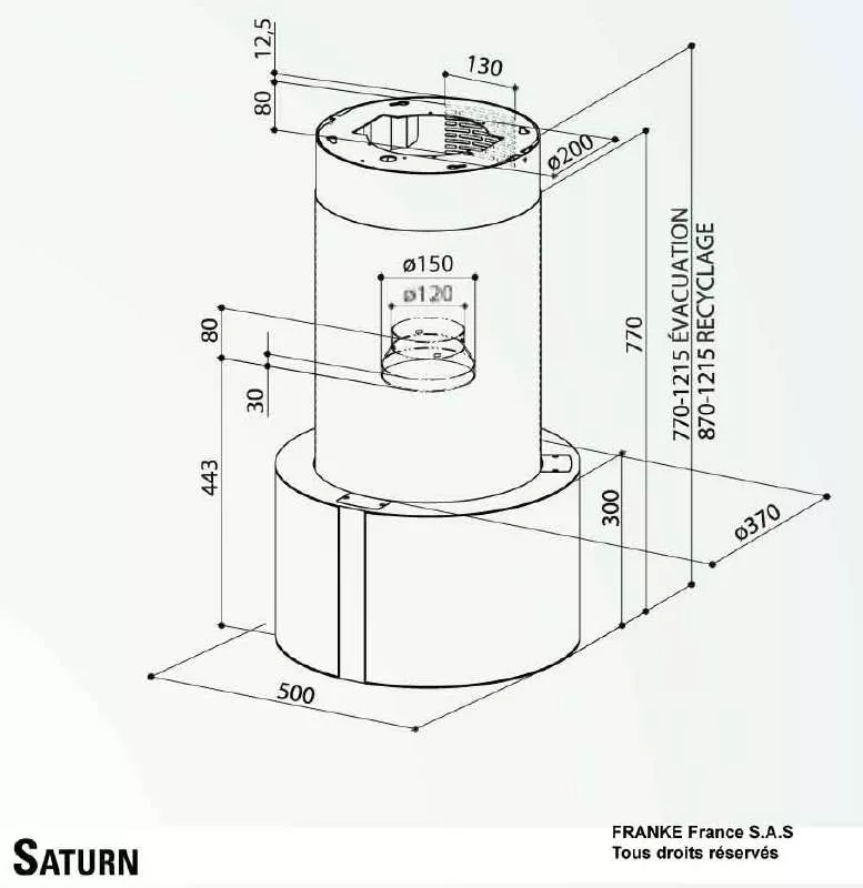 Mode d'emploi ROBLIN SATURN