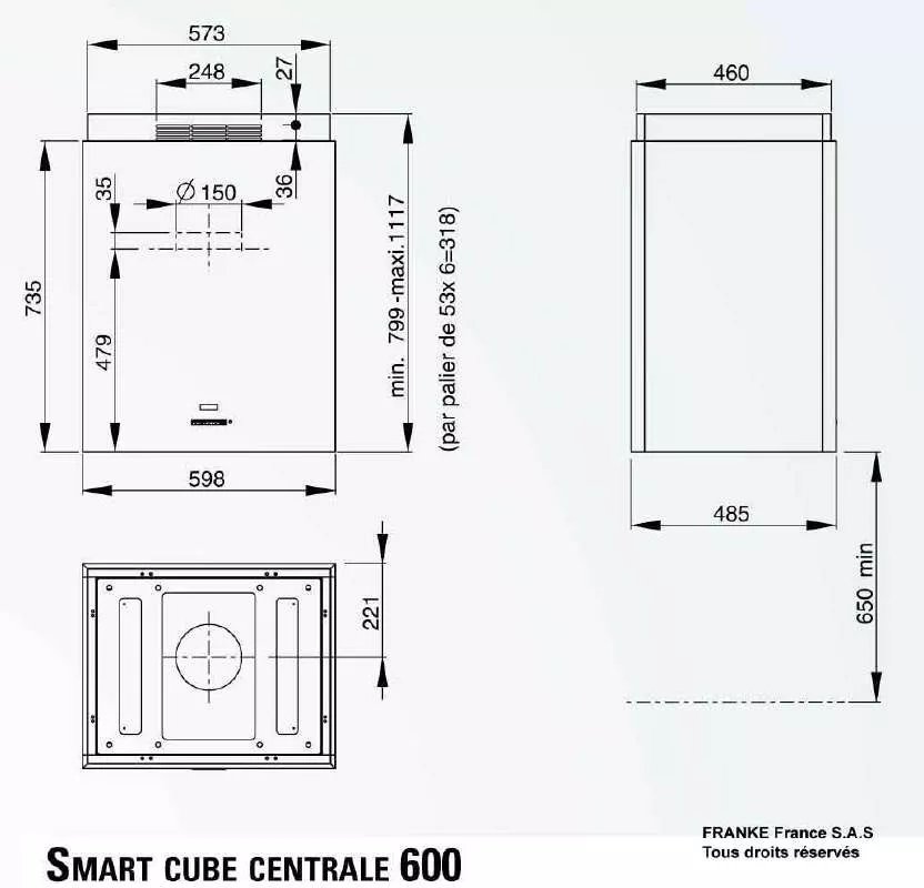 Mode d'emploi ROBLIN SMART CUBE CENTRALE 600