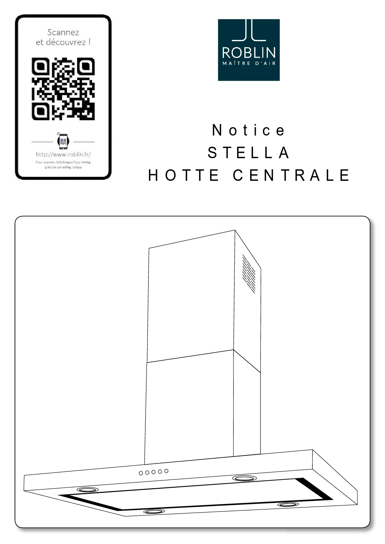 Mode d'emploi ROBLIN STELLA 900