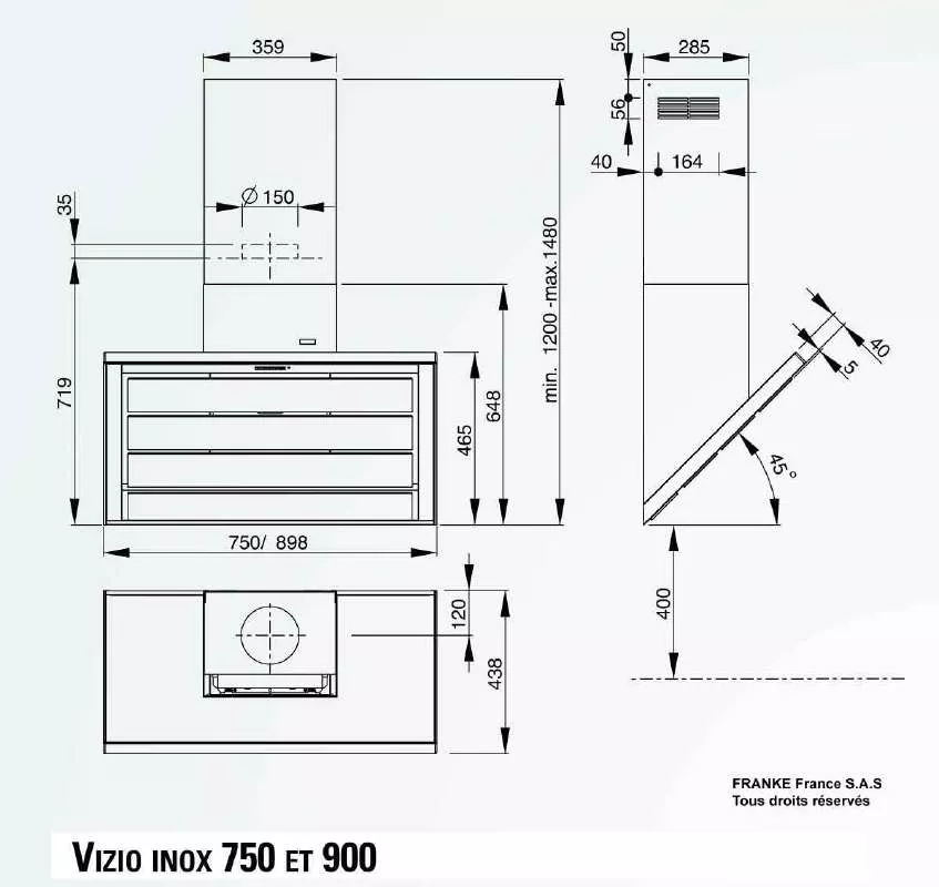 Mode d'emploi ROBLIN VIZIO 900 - 6042290