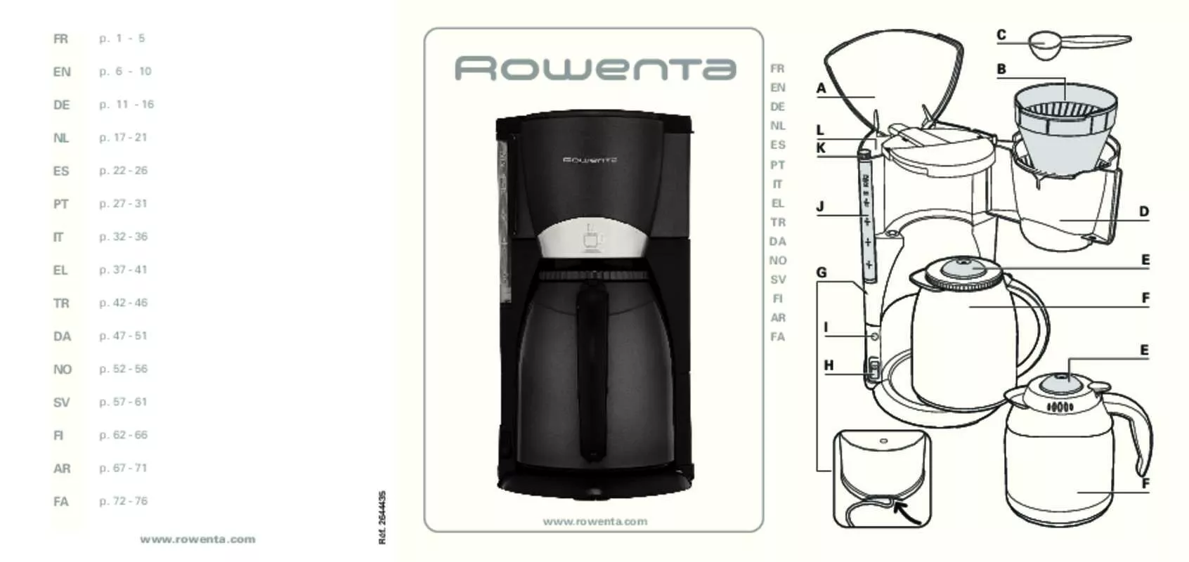 Mode d'emploi ROWENTA CT3818