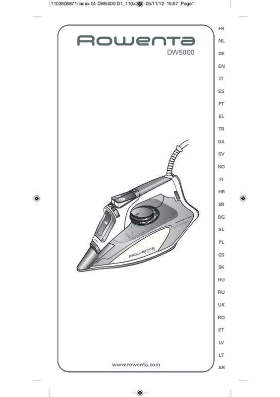 Mode d'emploi ROWENTA DW5125D1