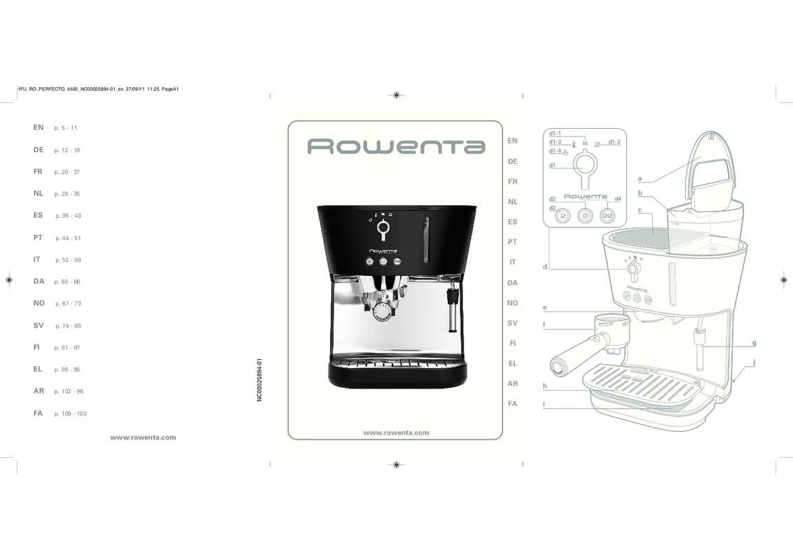 Mode d'emploi ROWENTA ES4400 10