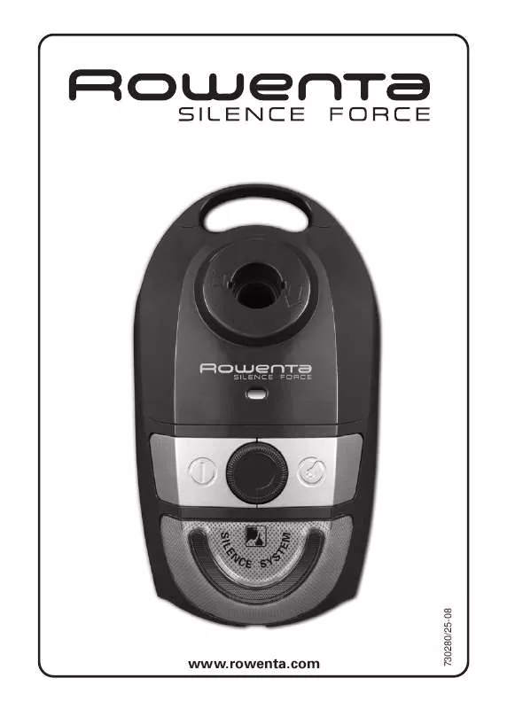 Mode d'emploi ROWENTA RO 4520 SILENCE FORCE