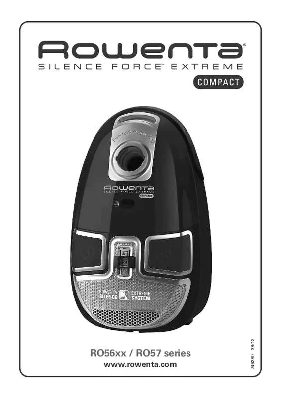 Mode d'emploi ROWENTA RO5761EA SILENCE FORCE