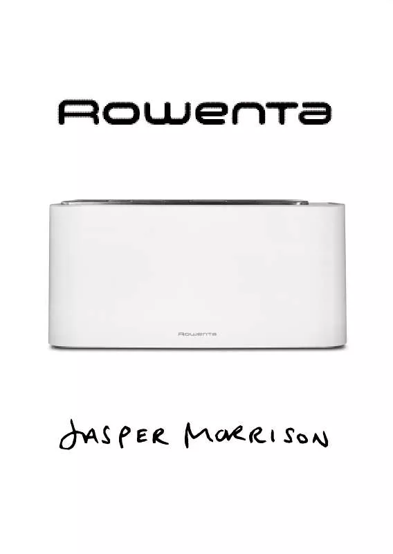 Mode d'emploi ROWENTA TL 9020