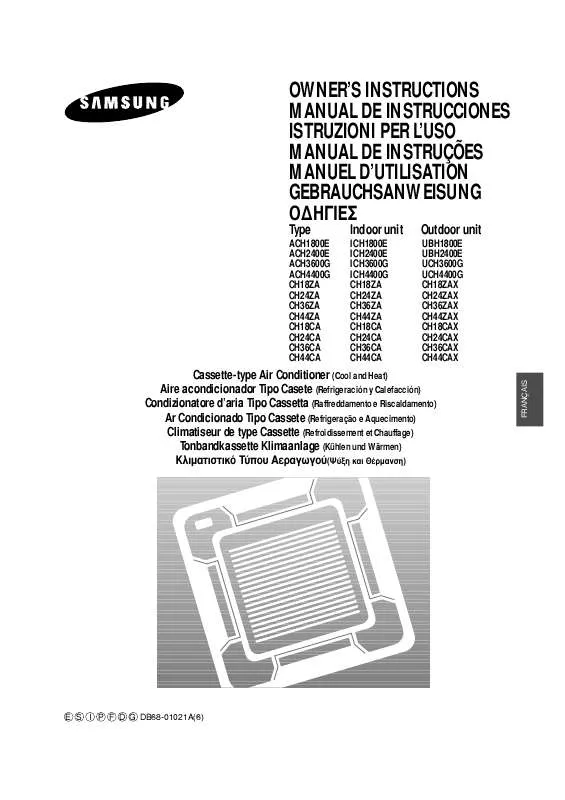 Mode d'emploi SAMSUNG ACH2400E1