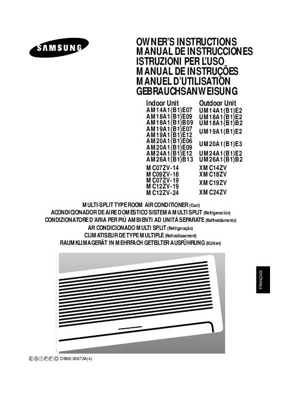 Mode d'emploi SAMSUNG AM18A1B2