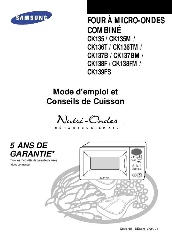 Mode d'emploi SAMSUNG CK136TM