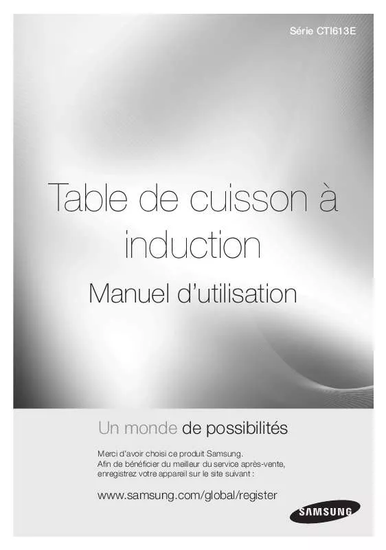 Mode d'emploi SAMSUNG CT-I613EHST