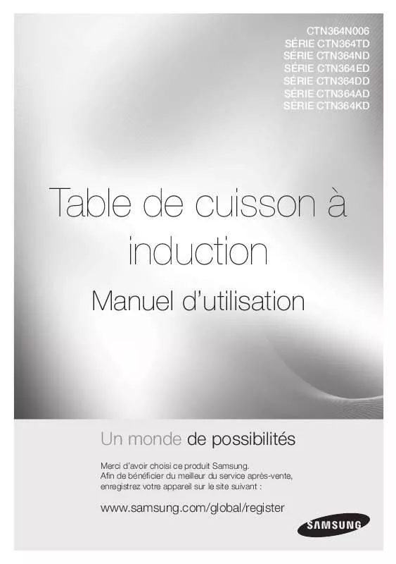 Mode d'emploi SAMSUNG CT-N364N006