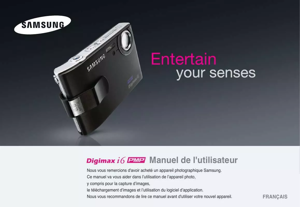 Mode d'emploi SAMSUNG DIGIMAXI6