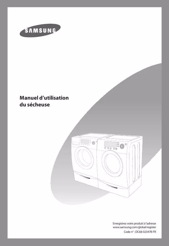 Mode d'emploi SAMSUNG DV306LEW