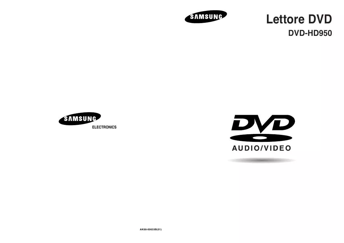 Mode d'emploi SAMSUNG DVD-HD950