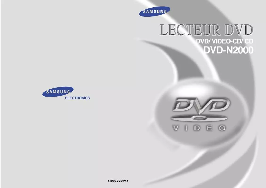 Mode d'emploi SAMSUNG DVD-N2000