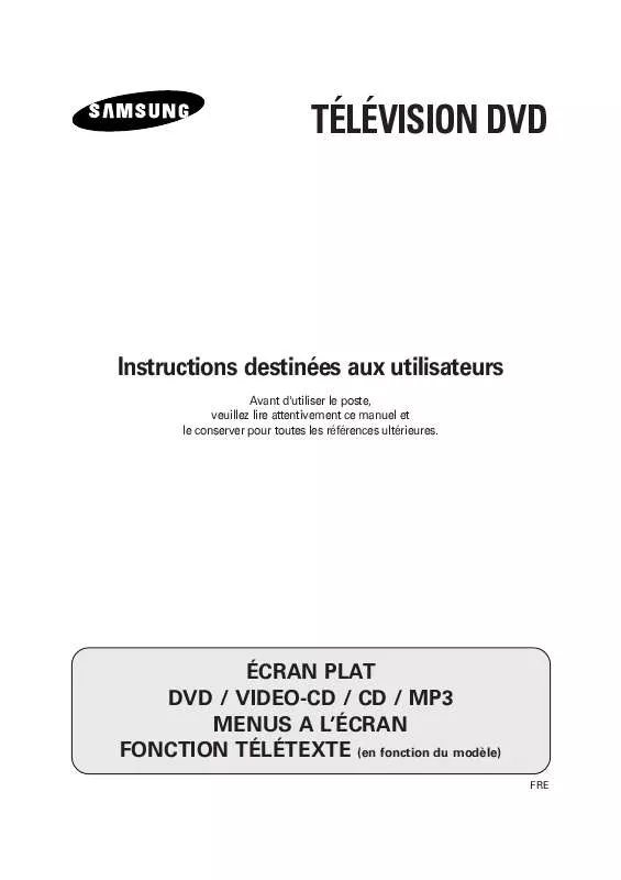 Mode d'emploi SAMSUNG DW-21G6VD