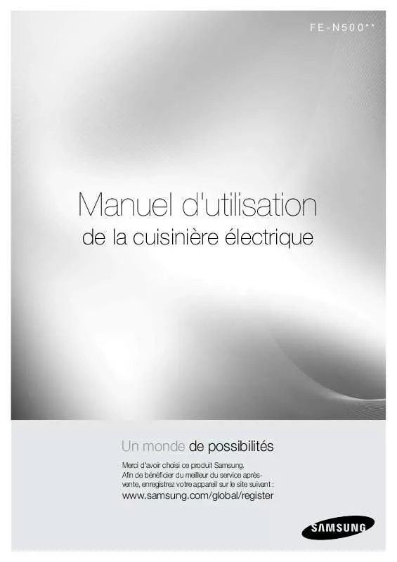 Mode d'emploi SAMSUNG FE-N500WX