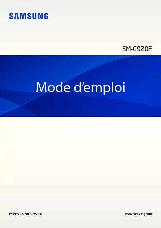 Mode d'emploi SAMSUNG GALAXY S6 EDGE +