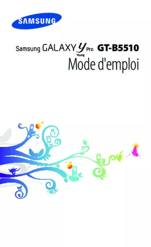 Mode d'emploi SAMSUNG GALAXY TAB 2 10.1 GT-P5110 16 GO