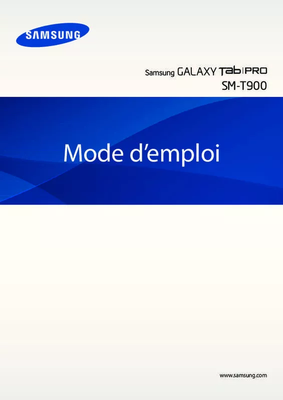 Mode d'emploi SAMSUNG GALAXY TAB PRO (12.2)