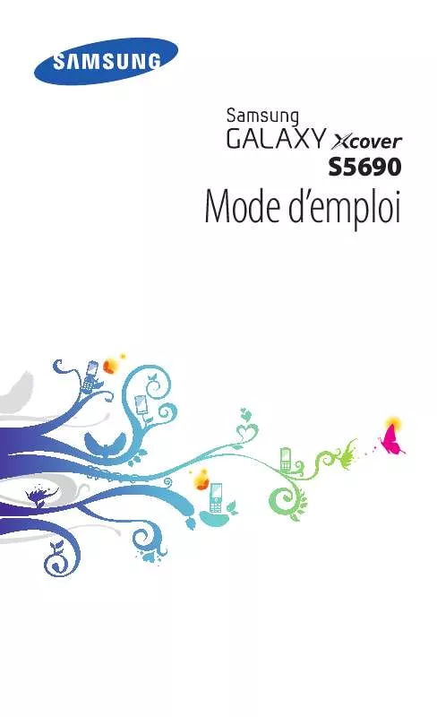 Mode d'emploi SAMSUNG GALAXY XCOVER GT-S5690