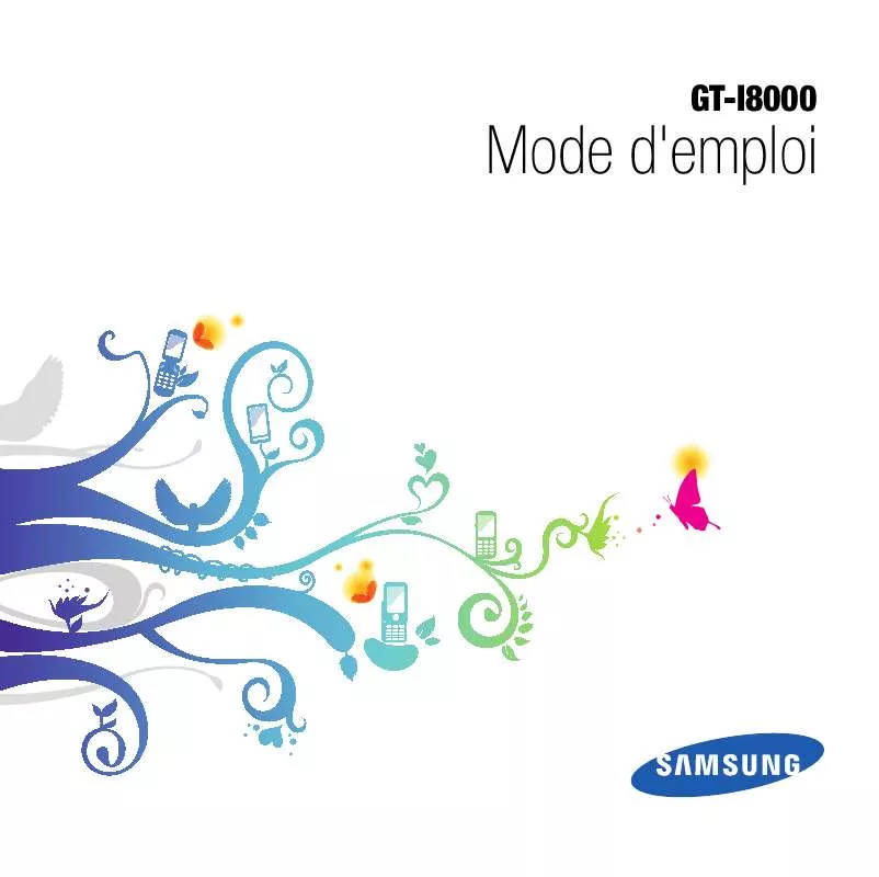 Mode d'emploi SAMSUNG GT-I8000/M8