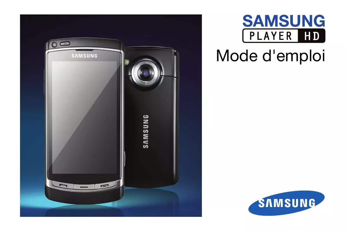 Mode d'emploi SAMSUNG GT-I8910/M16