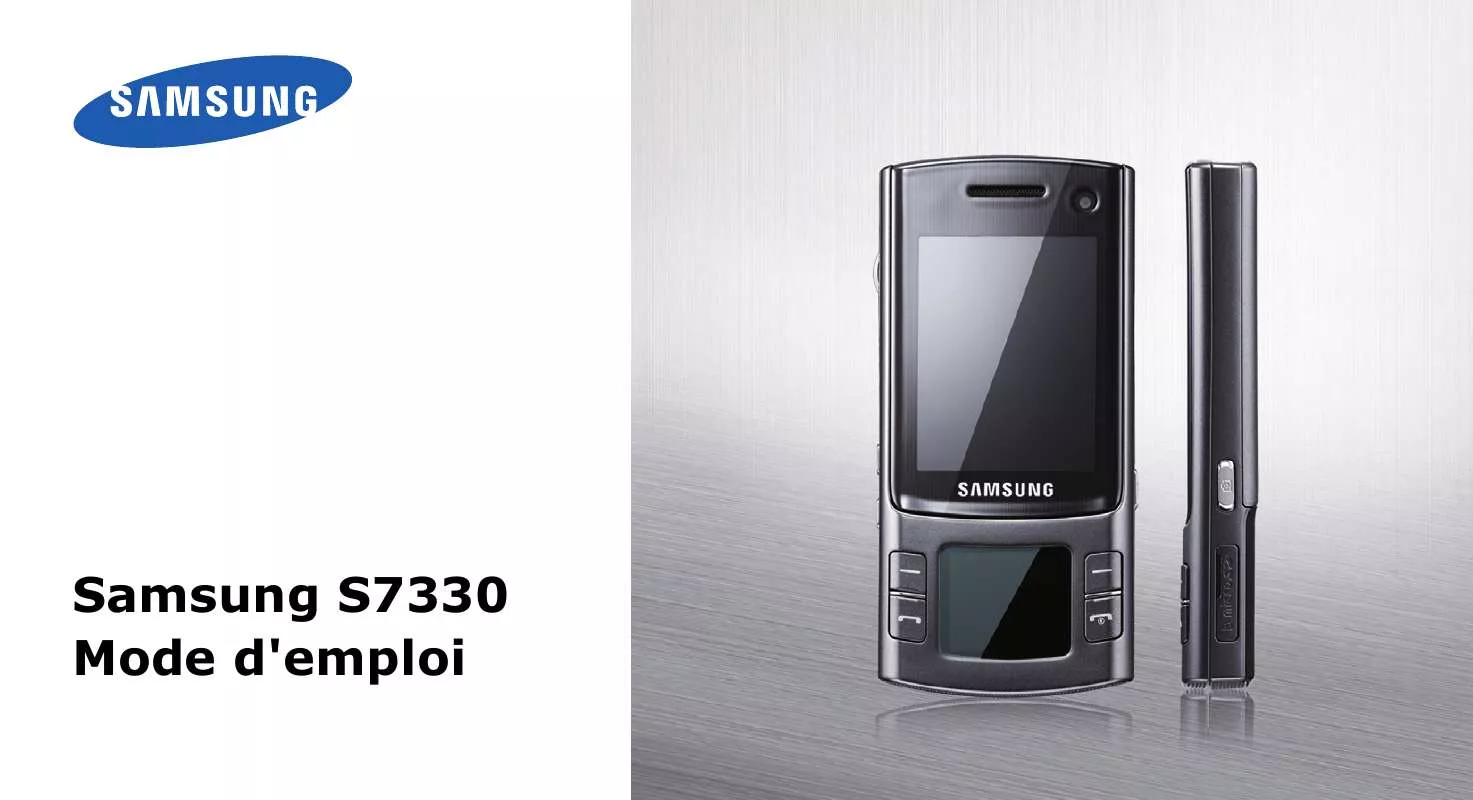 Mode d'emploi SAMSUNG GT-S7330